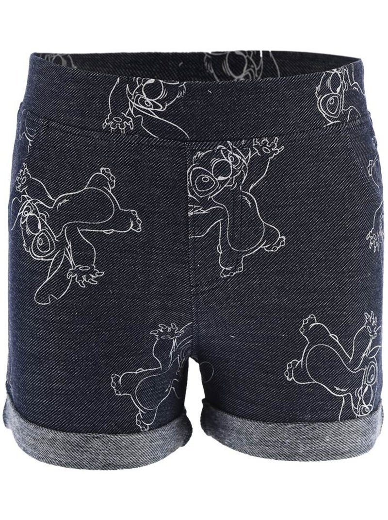 Short Lilo et Stitch | Licence Officielle Bleu - Kiabi