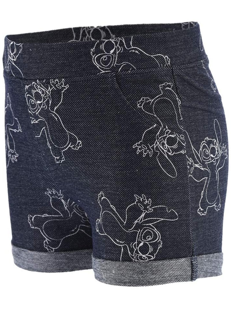Short Lilo et Stitch | Licence Officielle Bleu - Kiabi