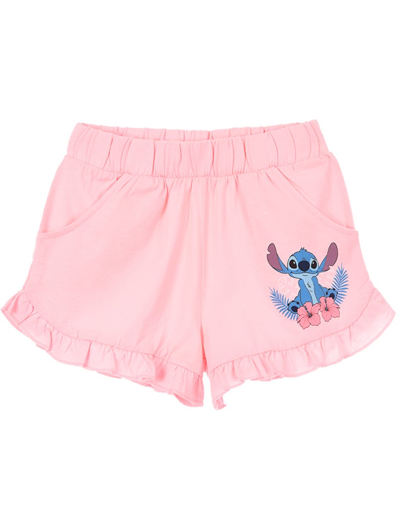Short Lilo & Stitch   | Licence Officielle Rose - Kiabi