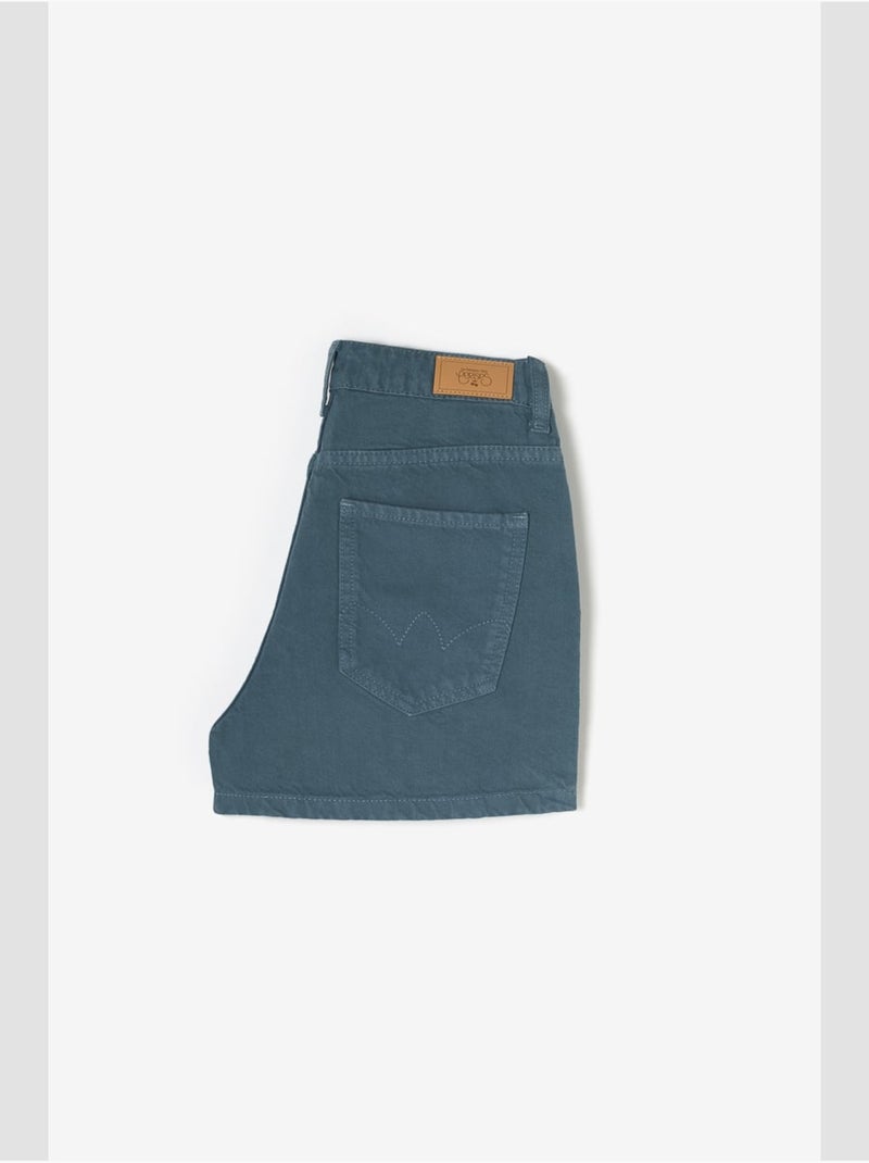 Short liva en jeans 'le temps des cerises' Bleu - Kiabi