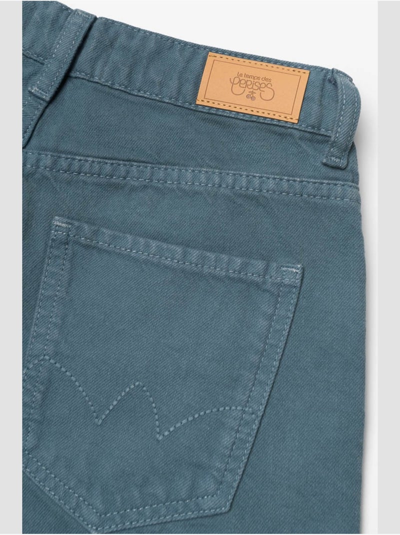Short liva en jeans 'le temps des cerises' Bleu - Kiabi