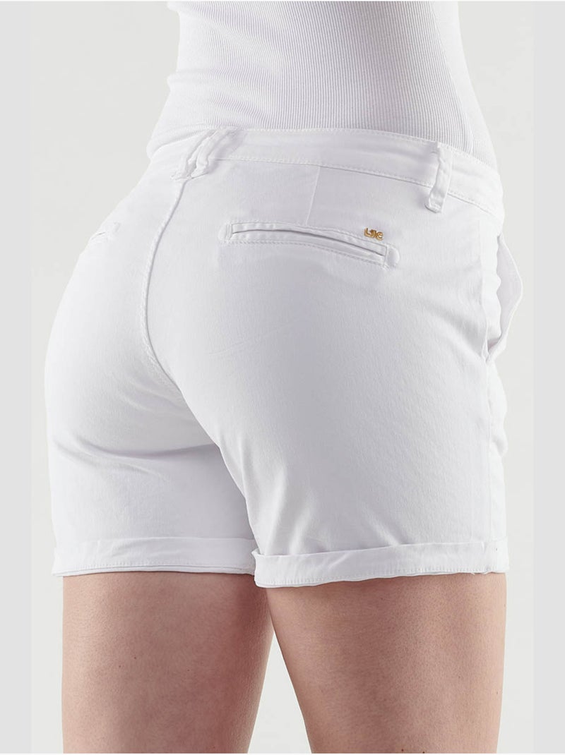 short live court blanc 'Le Temps Des Cerises' Blanc - Kiabi