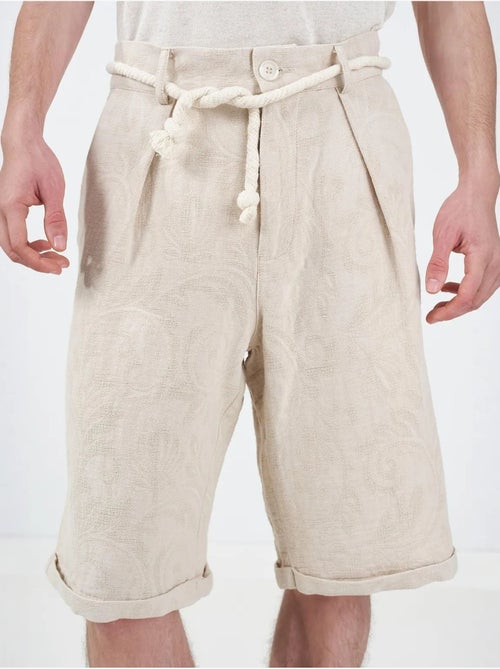 Short long décontracté en coton pour homme giesto - Kiabi Short long décontracté en coton pour homme giesto - Kiabi