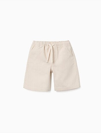 Short long en coton avec cordon de serrage Carolina Celas x Zippy
