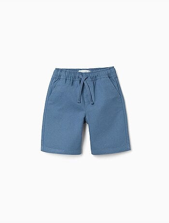 Short long en coton avec cordon de serrage Carolina Celas x Zippy