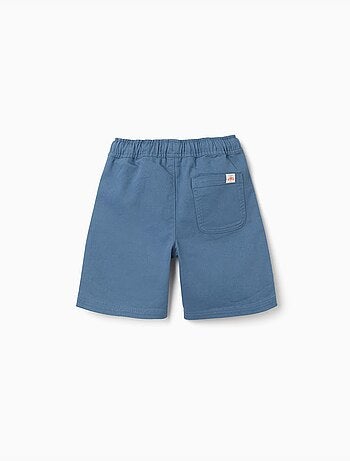 Short long en coton avec cordon de serrage Carolina Celas x Zippy