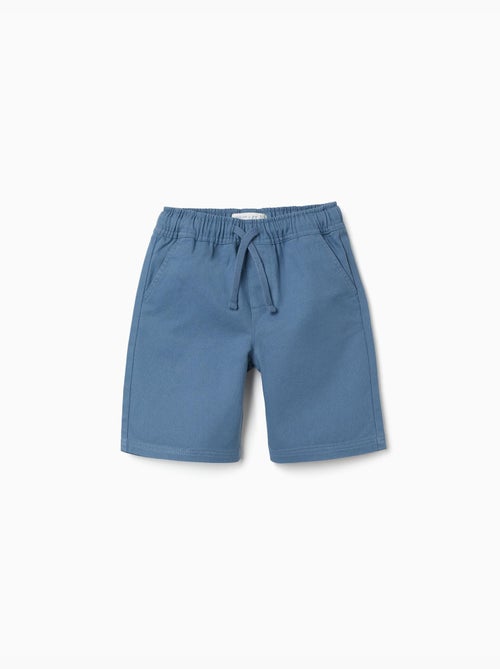Short long en coton avec cordon de serrage Carolina Celas x Zippy - Kiabi