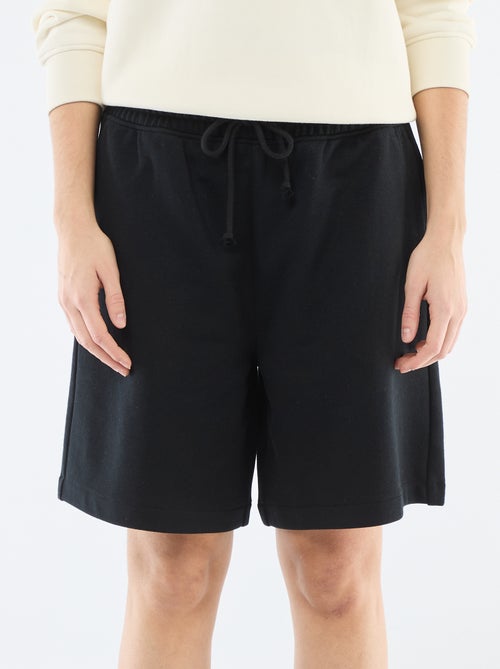 Short long en french terry - Kiabi
