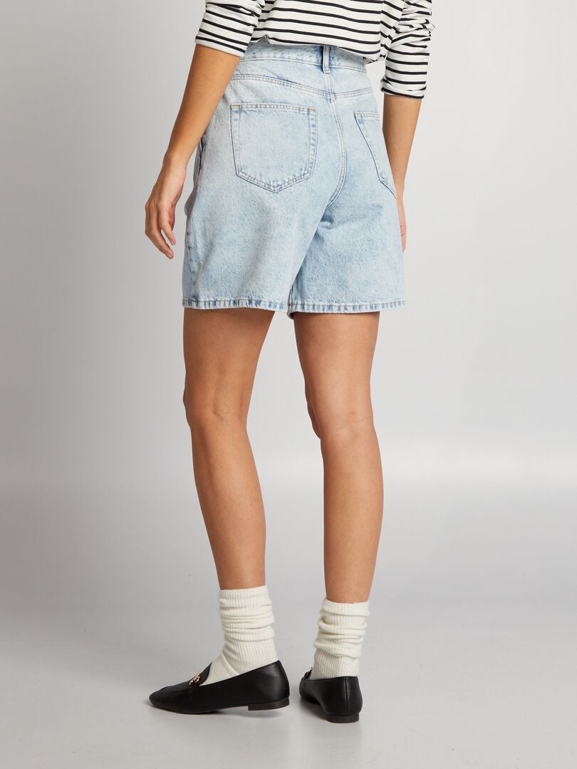 Short en Jean Bleu Taille L/40