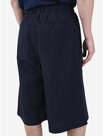 Short long giesto style chino à jambes larges et taille à cordon