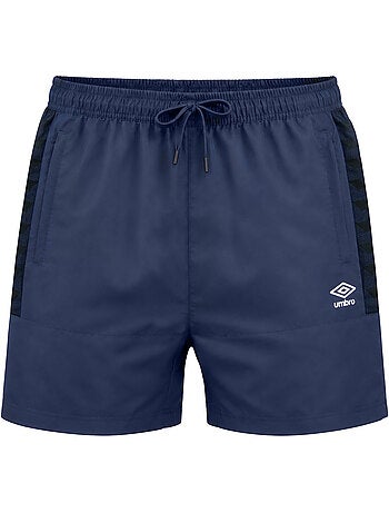 Short long homme bi-matière avec poches et cordon serrage 1224710 umbro