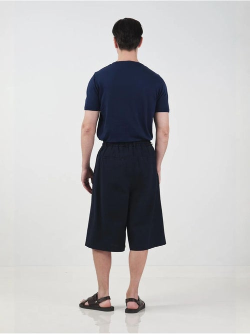 Short long style chino à jambes larges et taille à cordon giesto - Kiabi Short long style chino à jambes larges et taille à cordon giesto - Kiabi