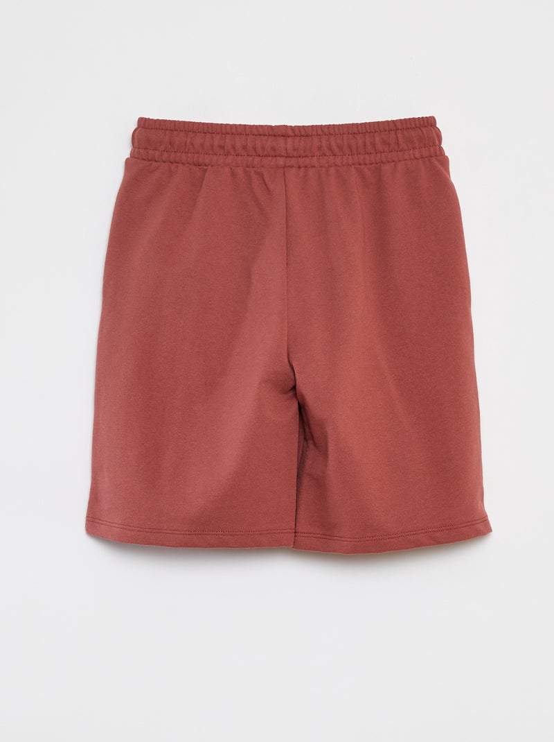 Short long uni Rouge - Kiabi
