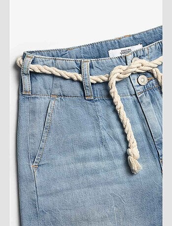 Short LOONA 2 en jeans 'Le Temps Des Cerises'