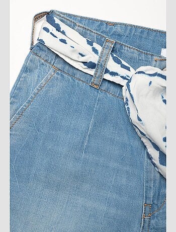 Short LOONA en jeans 'Le Temps Des Cerises'
