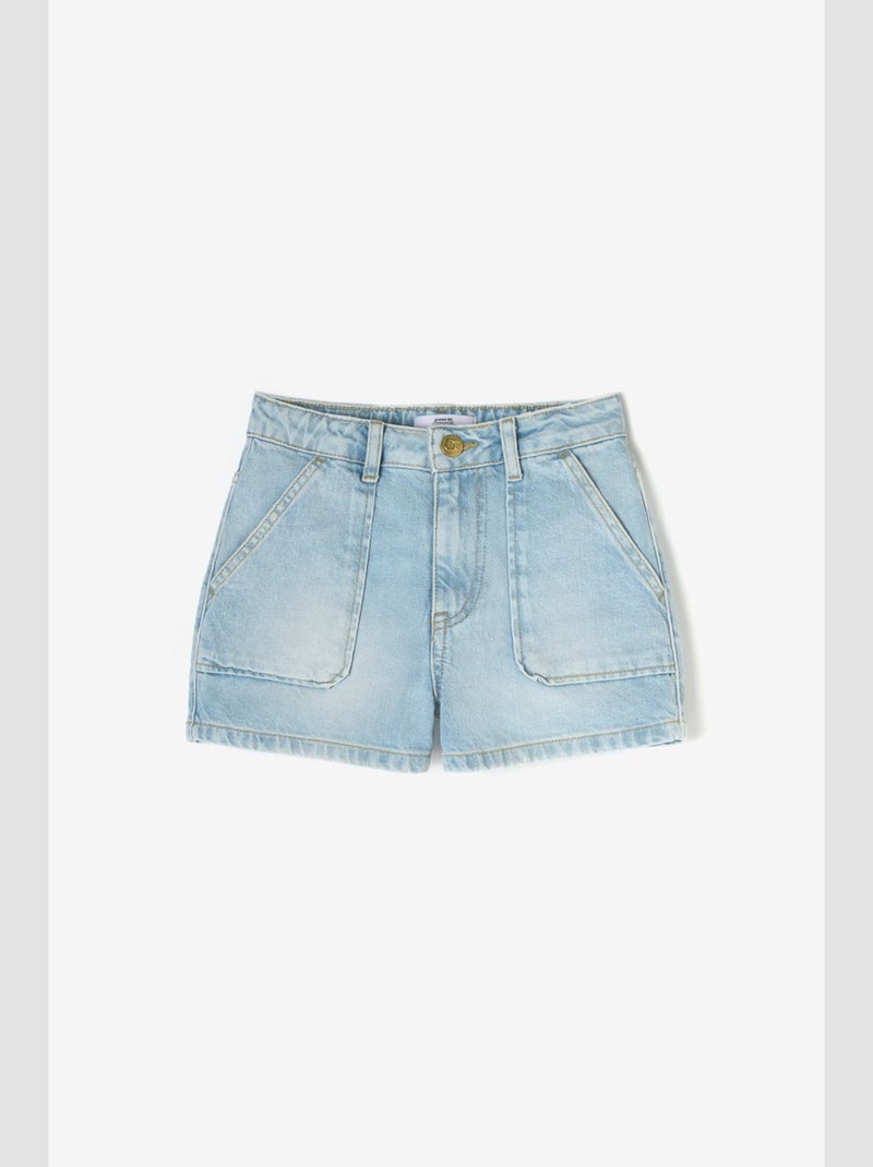 Short LOUA en jeans 'Le Temps Des Cerises' Bleu - Kiabi