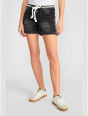 Short MADRAGUE en jeans 'Le Temps Des Cerises'