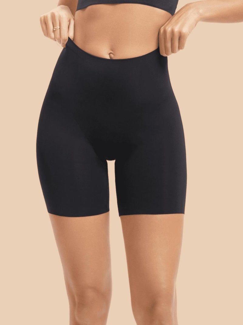 Short magique sans couture découpé au laser à haute réduction Noir Noir - Kiabi