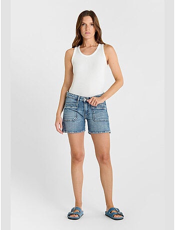 Short MARGOT en jeans 'Le Temps Des Cerises'