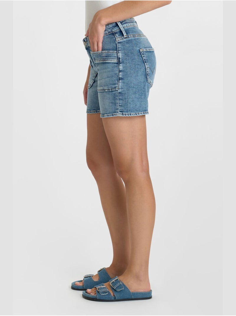 Short MARGOT en jeans 'Le Temps Des Cerises' Bleu - Kiabi