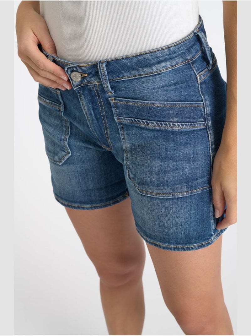 Short MARGOT en jeans 'Le Temps Des Cerises' Bleu - Kiabi