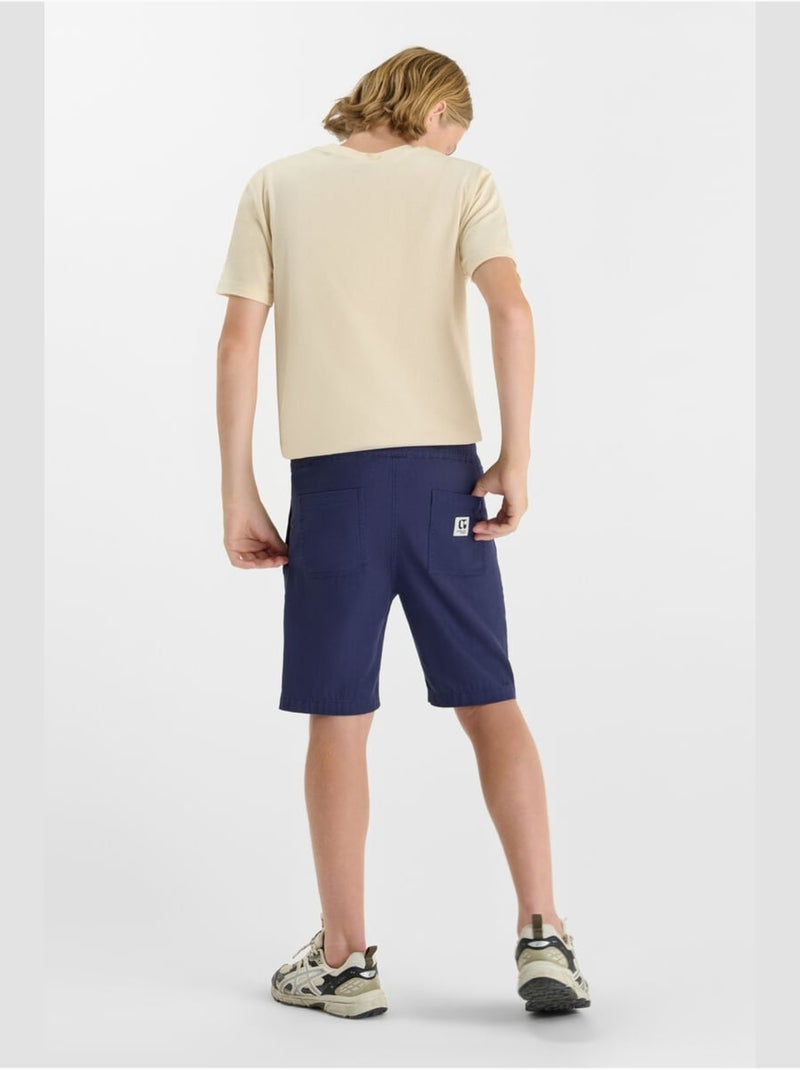 Short MARKBO 'Le Temps Des Cerises' Bleu - Kiabi