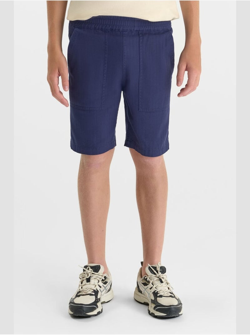 Short MARKBO 'Le Temps Des Cerises' Bleu - Kiabi