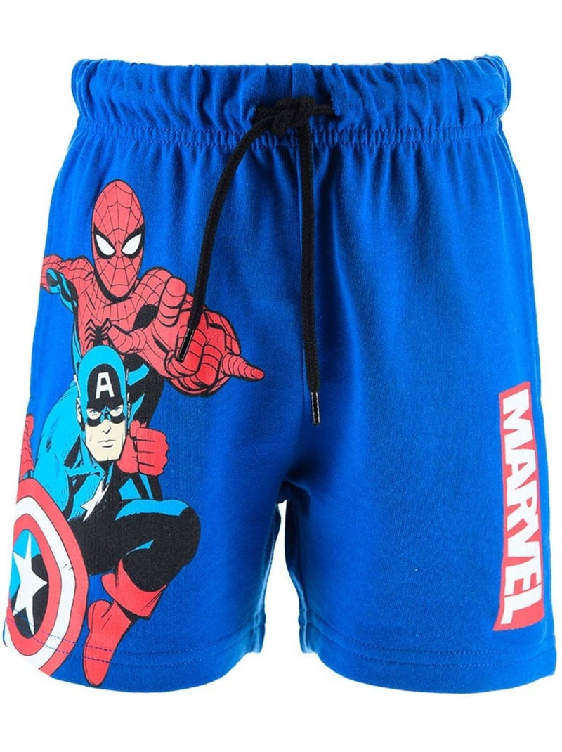 Short marvel  | licence officielle Bleu - Kiabi