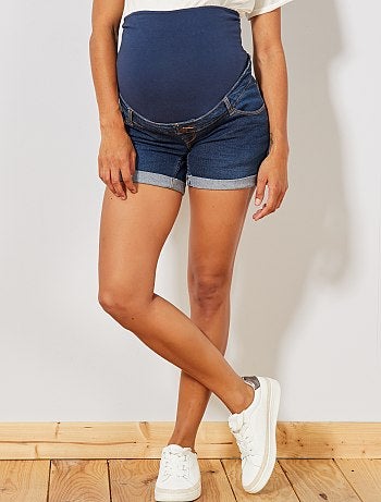 Short maternité denim 'éco-conception' - Kiabi