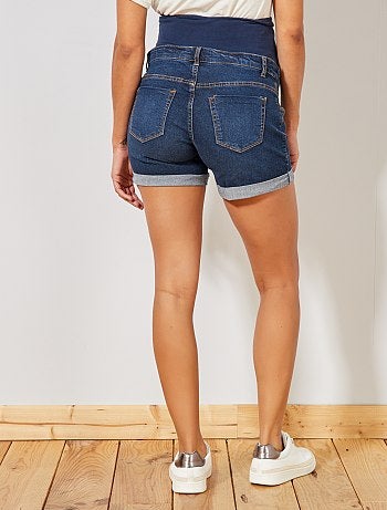 Short maternité denim 'éco-conception' - Kiabi
