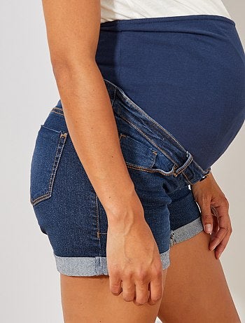 Short maternité denim 'éco-conception' - Kiabi