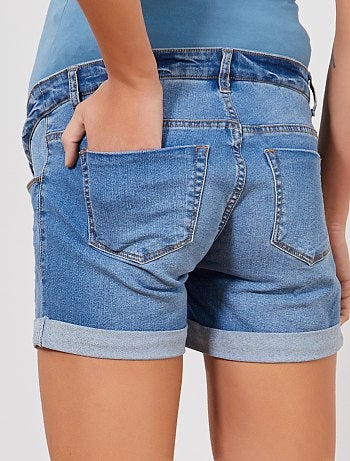 Short maternité denim 'éco-conception' - Kiabi