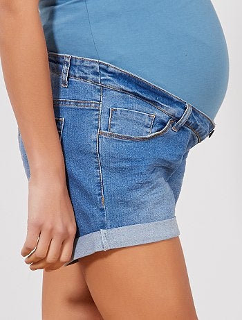 Short maternité denim 'éco-conception' - Kiabi