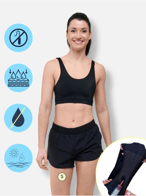 Short Menstruel Sport & Maillot bain Menstruel | Femme & Ado |Flux Moyen | GIA - Kiabi Short Menstruel Sport & Maillot bain Menstruel | Femme & Ado |Flux Moyen | GIA - Kiabi