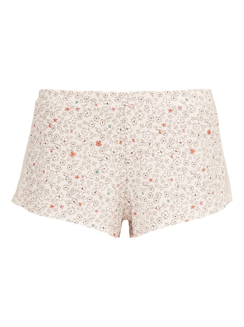 Short Merveilleuse Pop Billet Doux Blanc Gris - Kiabi