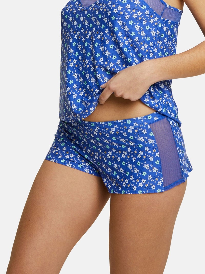 Short Merveilleuse Pop Billet Doux Bleu Blanc - Kiabi