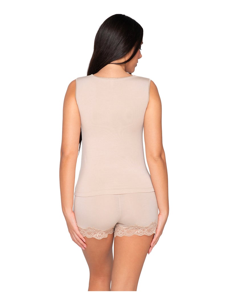 Short MICRO TOUCH Beige - Kiabi