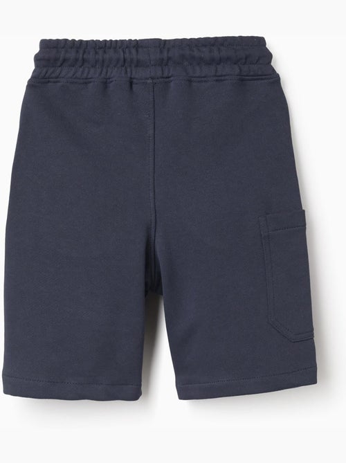 Short midi en coton avec cordon de serrage et poche cargo - Kiabi