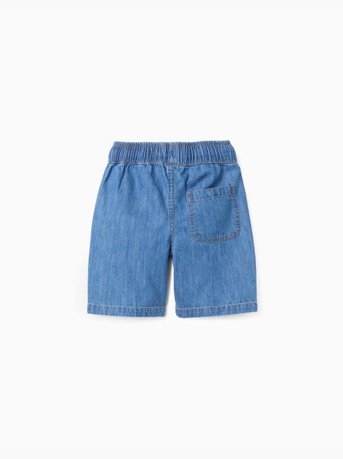 Short midi en jean à enfiler - Kiabi