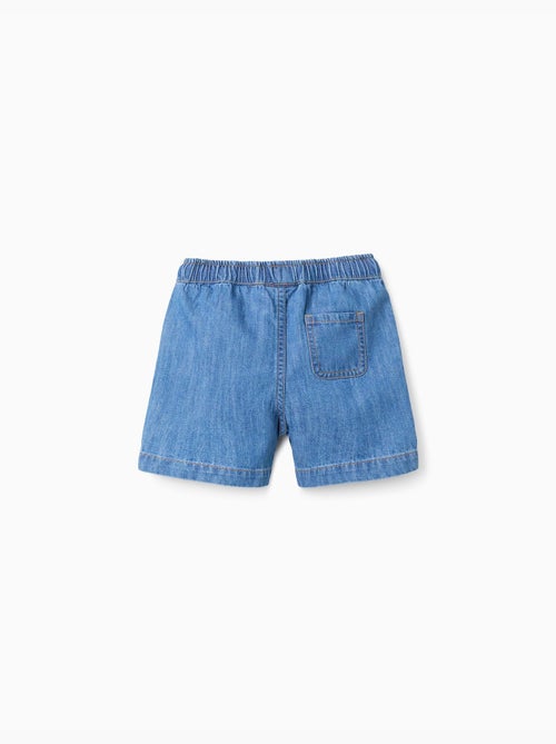 Short midi en jean à enfiler - Kiabi