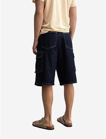 Short midi en jean coupe décontractée avec poches giesto