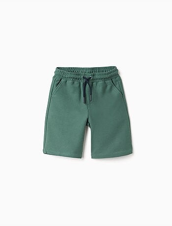 Short midi en molleton avec cordon de serrage