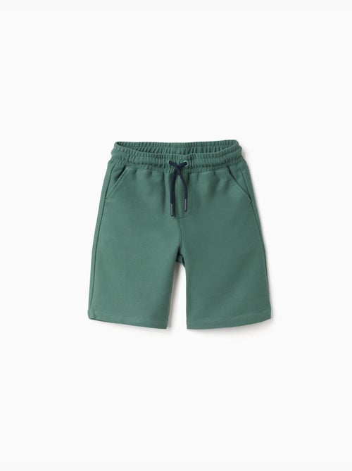 Short midi en molleton avec cordon de serrage - Kiabi Short midi en molleton avec cordon de serrage - Kiabi