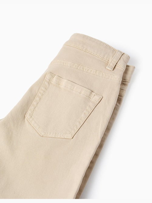 Short midi en sergé avec cinq poches - Kiabi