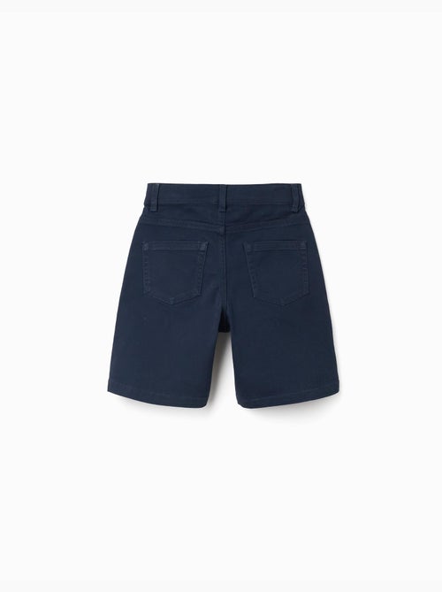 Short midi en sergé avec cinq poches - Kiabi