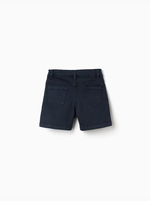 Short midi en sergé avec cinq poches - Kiabi