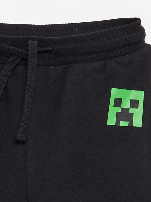 Short 'Minecraft' en molleton non gratté - Kiabi