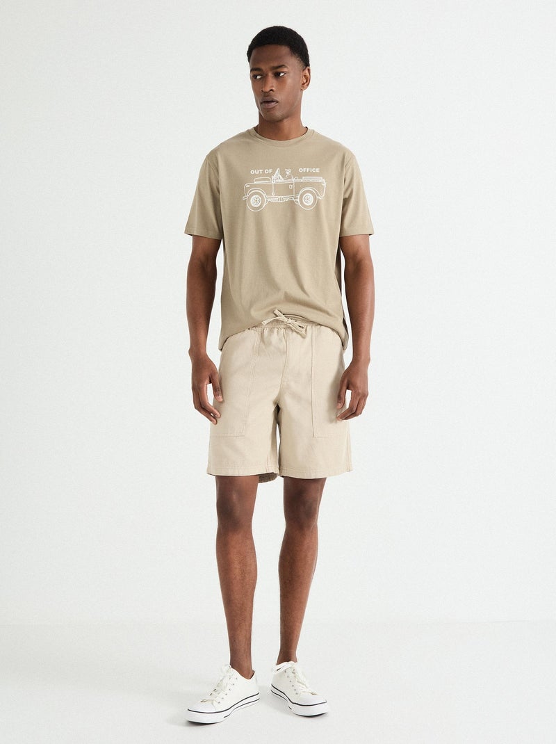 Short MO Fashion Gris - Kiabi