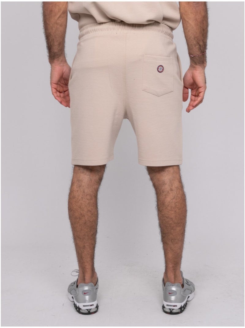 Short molleton BEMAXIN Beige - Kiabi