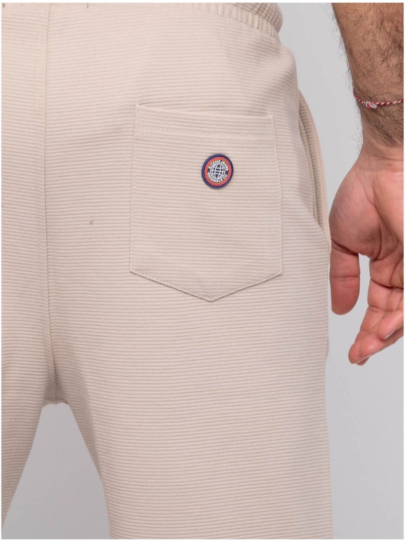 Short molleton BEMAXIN Beige - Kiabi